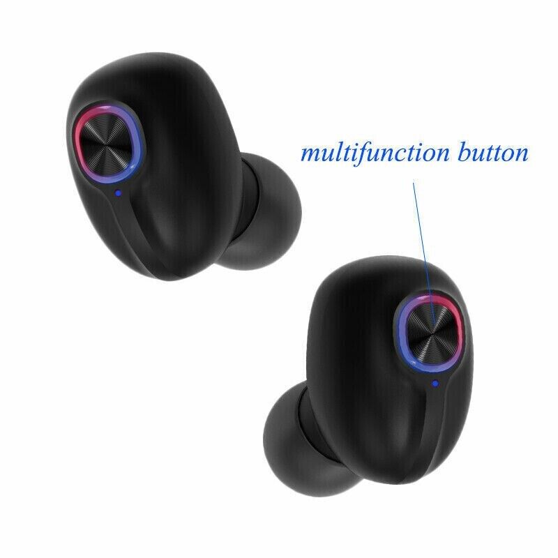 Auriculares Bluetooth TWS Impermeables con Cancelación de Ruido, Versión Bluetooth 5.1, Inalámbricos