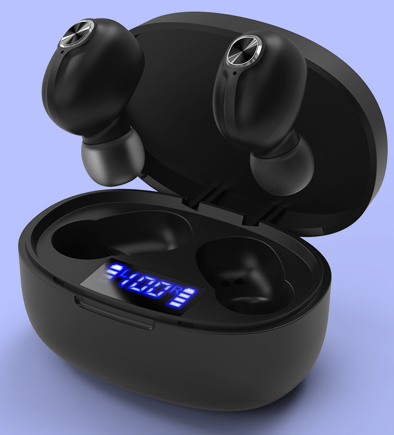 Auriculares Bluetooth TWS Impermeables con Cancelación de Ruido, Versión Bluetooth 5.1, Inalámbricos