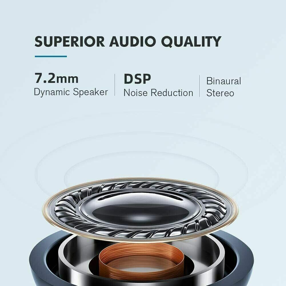 Auriculares Bluetooth TWS Impermeables con Cancelación de Ruido, Versión Bluetooth 5.1, Inalámbricos